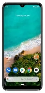 Телефон Xiaomi Mi A3 4/64GB Android One - замена стекла камеры в Сургуте